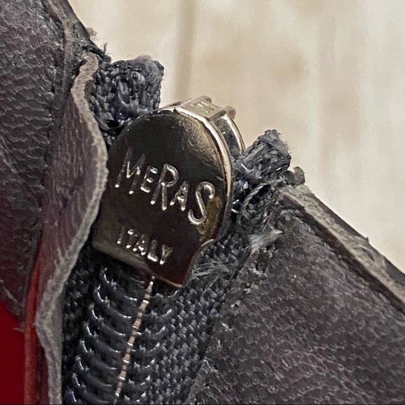 Cesare Paciotti Italy Gray Leather High Heeled Booties 37 - Picture 14 of 16